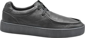 Voile Blanche Mind 01 Sneaker - Heren - Sneakers - Zwart - 44 EU - Leer - Schoenen
