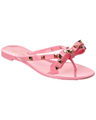 Valentino Rockstud Rubber Flip Flop