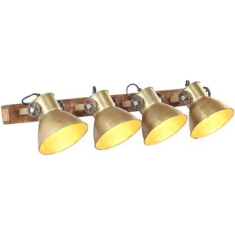 vidaXL Lampada da Parete Stile Industriale Ottone 90x25 cm E27 vidaXL29699