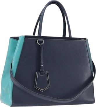 Fendi Bolso Tote Vintage Pre-owned - Pre-owned - Mujer - Azul - ONE SIZE