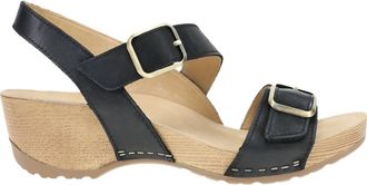 Dansko Womens Trinity Sandal In Black