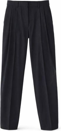 Fabiana Filippi Wide Broeken - Dames - Straight fit broeken - Blauw - S - Broeken
