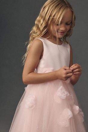 BHLDN Princess Daliana Rosette Flower Girl Dress