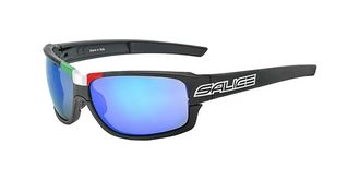 Salice 017 ITA RWX NERO/RW BLU Mens Sunglasses Black Size Standard