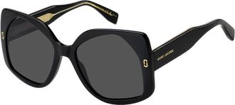 Marc Jacobs MJ 1133/S 807/IR Womens Sunglasses Black Size 56