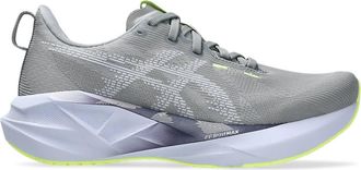 Asics Womens Novablast 5 Running Shoes In Gravel Blue Fade