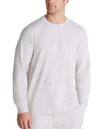 Barefoot Dreams Mc Brushed Fleece Split Neck Pullover