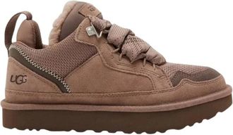 UGG Lowmel - Dames - Sneakers - Bruin - 37 EU - Wol - Schoenen