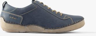 Josef Seibel Fergey 56 Womens Casual Shoes Shark - Grey Leather - Size UK 6.5