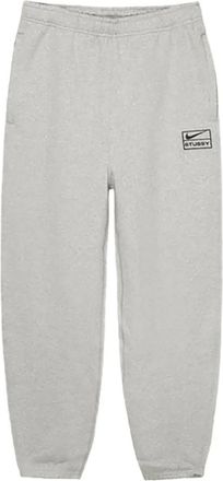 Stüssy x Nike fleece trainingsbroek - Grijs
