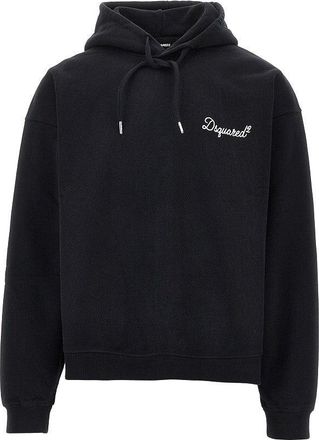 Dsquared2 Hoodie with logo embroidery Man XL
