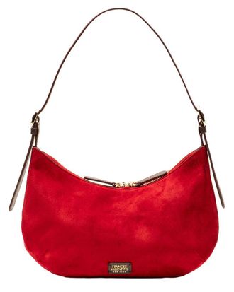 Frances Valentine Starr Suede & Leather Hobo Bag