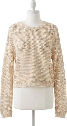 Z Supply Open Terrain Sweater In Cloud