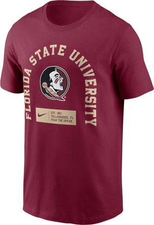 Nike Florida State Primetime Seasonal Nike Mens College T-Shirt in Red | N19969XFTN-9SV