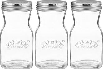 Kilner Kilner Set Of 3 Juice & Sauce Bottles
