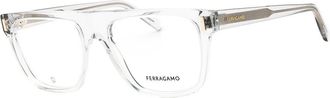 Ferragamo Mens 55Mm Optical Frames