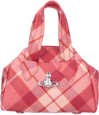 Vivienne Westwood Multicolor Yasmine Plaid Wool Handbag