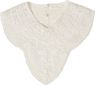 Twin-Set colletto in pizzo - Toni neutri