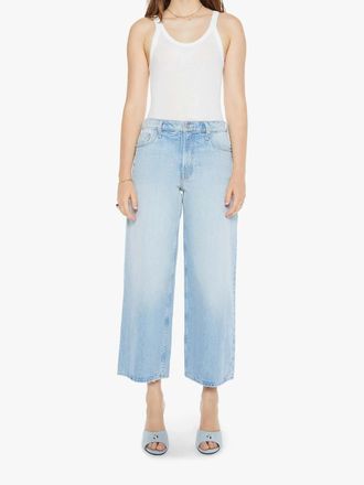 Mother The Spinner Zip Ankle Jeans In Back Pedal