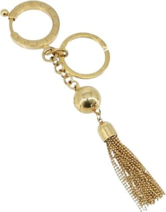 Louis Vuitton Pre-owned Accessories, female, Yellow, Size: ONE SIZE Pre-owned Metal Key Holder