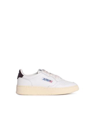 Autry Medalist Low White Leather Sneakers