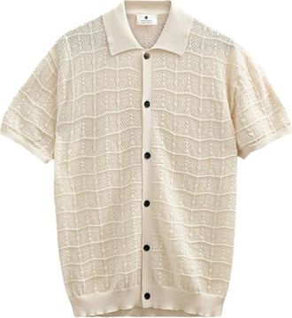 Anerkjendt Heren, Tops, Beige, Maat: XL Katoen