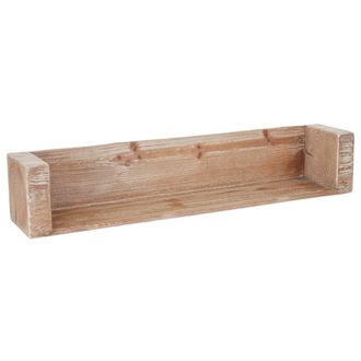 Hhg Nunca Usado] Estanter&iacute;a De Pared Hhg 883, Estanter&iacute;a Colgante Librer&iacute;a, Madera Maciza De Abeto R&uacute;stico Certificado Mvg, 80cm