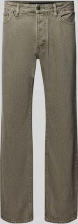 A|X Armani Exchange Relaxed Straight Jeans im Five-Pocket-Style in Mittelgrau, Gr&ouml;&szlig;e 31/32