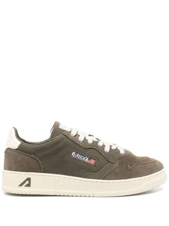 Autry Green Suede Sneakers
