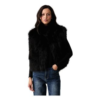 Patrizia Pepe Gilet Reversibile - - Jackets - Donna - Nero - L