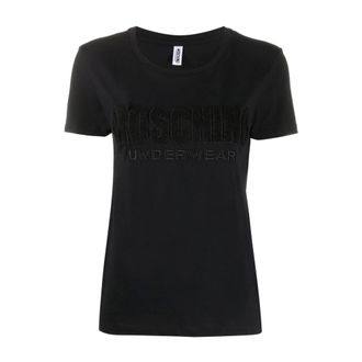 Moschino Dames, Tops, Zwart, Maat: M
