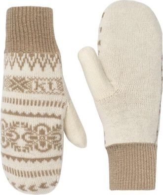 Kari Traa Selma Knit Mittens Handschuhe f&uuml;r Damen | beige