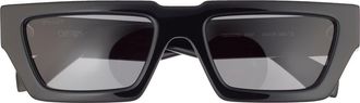 Off-white Manchester 54mm Rectangular Sunglasses in Black Dark Grey at Nordstrom Rack