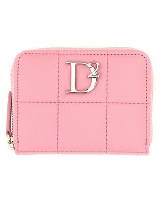 Dsquared2 Quilted Leather Wallet