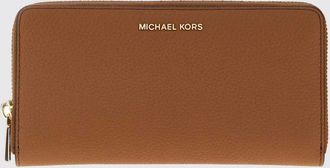 Michael Kors Jet Set Leather Continental Zip-Around Wallet
