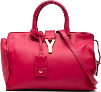 Saint Laurent Pre-owned Saint Laurent Small Leather Classic Y Cabas Satchel Ladies QRBSH96MCNUYOM4B