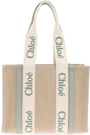Chlo&eacute; Woody Medium Shopper Bag