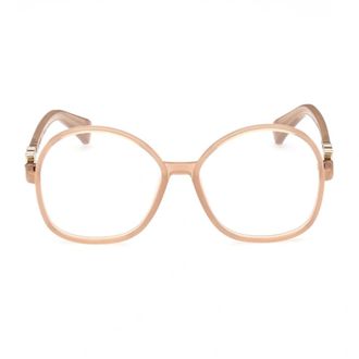 Max Mara Mm5100 Acetate Oversized Monogram Glasses