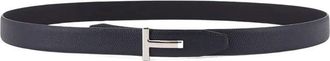 Tom Ford Grained Leather T-Buckle Belt Accessories