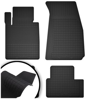 OEM Alfombrillas De Goma Para: Mazda 2 Iii Hatchback (2014-2019)