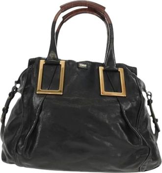 Chlo&eacute; Pre-owned Handbags, female, Black, Size: ONE SIZE Pre-owned Ethel Handbag
