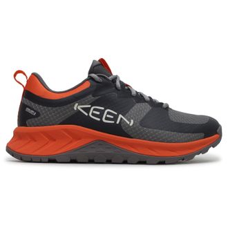 Keen Versacore WP Textile Synthetic Mens Comfort Trainers - Steel Grey Scarlet Ibis - Size:UK 10.5