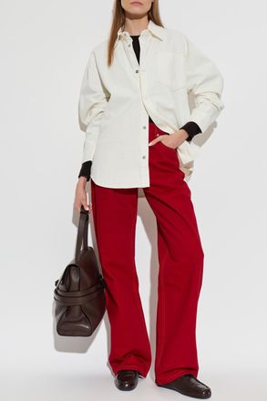 Ami Straight-leg Jeans, Womens, Red