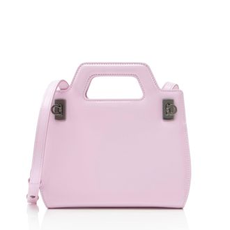 Ferragamo Calfskin Wanda Mini Top Handle
