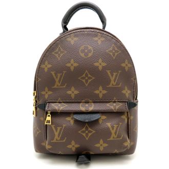 Louis Vuitton Monogram Brown Canvas Backpack (Pre-Owned)