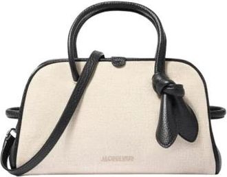 Jacquemus Le Petit Turismo Leren Tas - Dames - Handtassen - Beige - ONE Size - Leer - Tassen