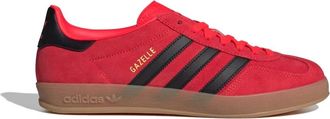 adidas Sneakers, male, Red, 10 2/3 UK, Gazelle Indoor Classic Trainers Red/Black/Gold