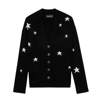 Zadig&Voltaire Truien & Vesten, Dames, Zwart, M, Wol, Chaqueta