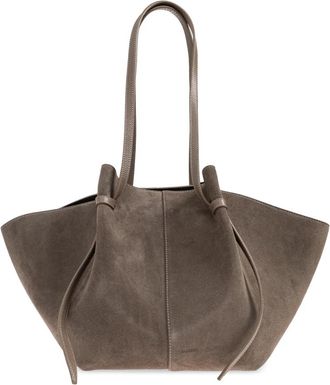 Yuzefi Mochi Large Shopper Bag - Dames - Shoppers - Grijs - ONE Size - Leer - Tassen