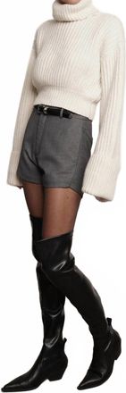 Parentezi Bianca Turtleneck Sweater In White